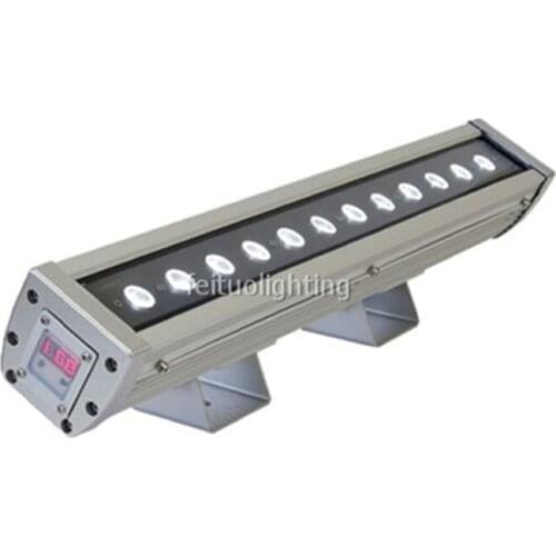Building Lighting IP65 12 x 10w 4in1 RGBW Led Wall Washer Light DMX Outdoor Waterproof Stage DJ Bar Led Wash Wall Light