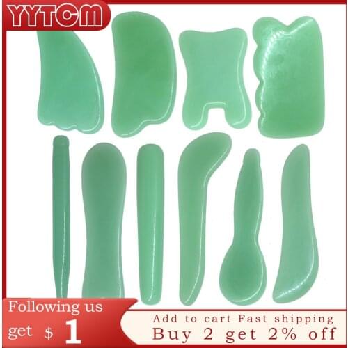 Scraping MassageTool Body Massager scratching Guasha SPA Scraper for Face Back Health Care Anti-wrinkle silicon dioxide