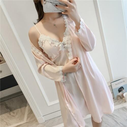 Hot Summer Satin Nightwear Sexy Silk Nightgown Women Short Mini Sleepwear Nightdress Full Slip Bride Nighties Sleepwear Clothes