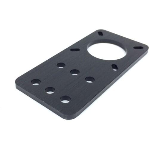 1pcs Anodized Aluminum Motor Mount Plate NEMA 17 Stepper Motor for Reprap 3D printer openbuilds builds parts