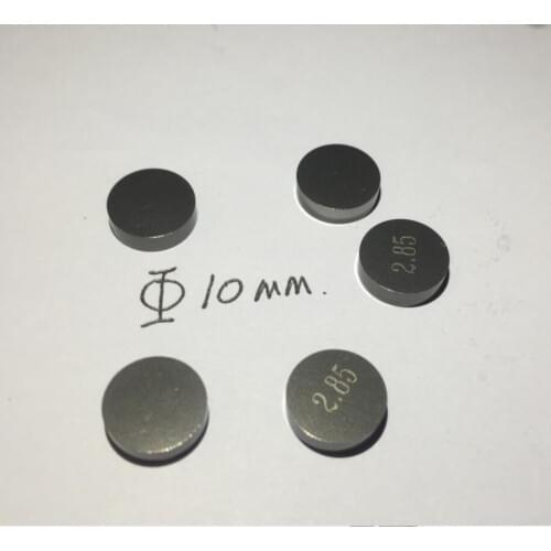 28 pcs Motorcycle Engine Parts 10 mm Adjustable Valve Shim.Thickness 235 240 245 260 265 270 275, 4 pieces each type