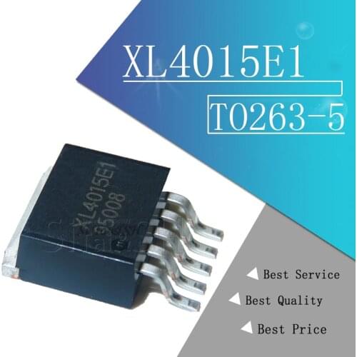 5PCS XL4015E1 HS4015E1 TO263-5 XL4015 TO263 4015E1 TO-263 HS4015E1