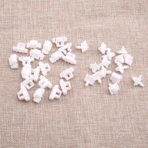 A0019884981 35Pcs/Set Car Door Quarter Panel Moulding Trim Clip Clamp Fairing Fit for Mercedes Benz W124 W201 S124 A124 C124