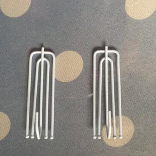 Curtain Accessories 10PCS/Pair Window Curtain 4-Prong Hooks for Top of Curtains