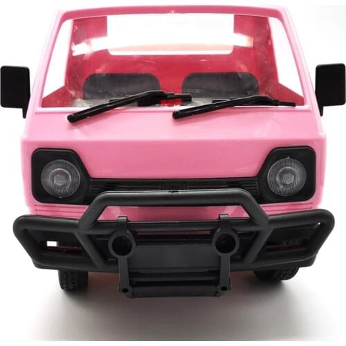 Black Front Bumper for WPL D12 1:10 Scale RC Climbing Truck DIY Accessories