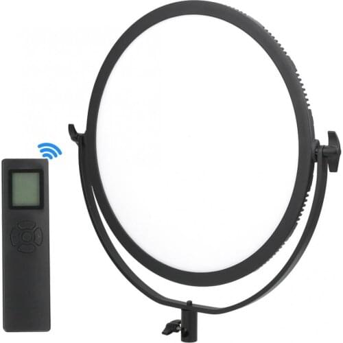 CRI95+70W 3200-5600K Color Temperature Dimmable Ring Light LED Video Light Round Shape Photography Studio Light кольцевая лампа