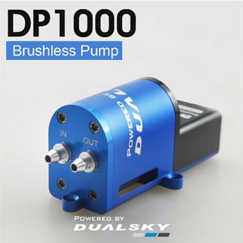 Brushless Drive Fume Pump Fuel Pump Adjustable Flow Rate for RC Airplane Smoking Systems f for Giant or Jet Models