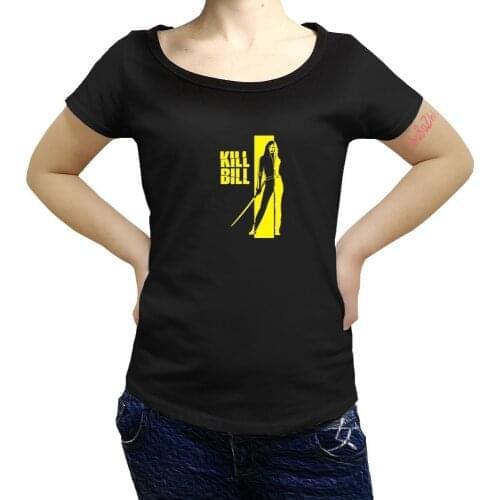 Kill Bill T Shirt Kill Bill T-Shirt female Summer Tee Shirt Fun 3xl Cotton Short Sleeve Print Tshirt sbz8050