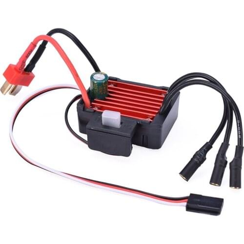 GTSKYTENRC Waterproof 25A ESC Electric Speed Controller for RC 1/16 1/18 1/20 RC Car for 2030 2040 2430 2435 2440 2445 Motor