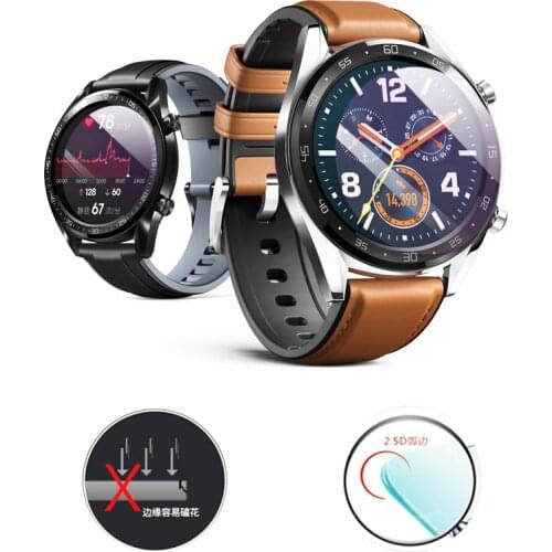 Huawei Watch GT/Watch GT 2 46mm glass HD Tempered Screen Protector film Scratch Resistant Anti-Fall Bubble-Free accessories