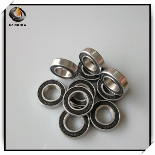 High quality ABEC-7 10pcs S6800 2RS ( (10*19*5 mm) S6800 2RS 440C Stainless Steel S6800Z Thin Wall bearings