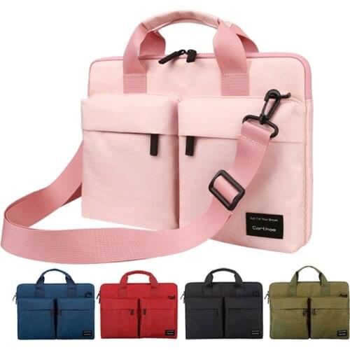 Laptop Notebook Portable Bag Business Fashion 13 14 15.6 Inch Handbag Should Bags Pouch for Macbook Pro Air Acer Asus Dell HP