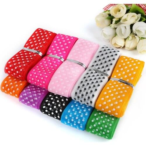 New Arrival 5 yards 28mm Width DIY Polyester Organza Lace Ribbon DIY Gift Packing Bow Craft Wedding Party Christmas Decortion