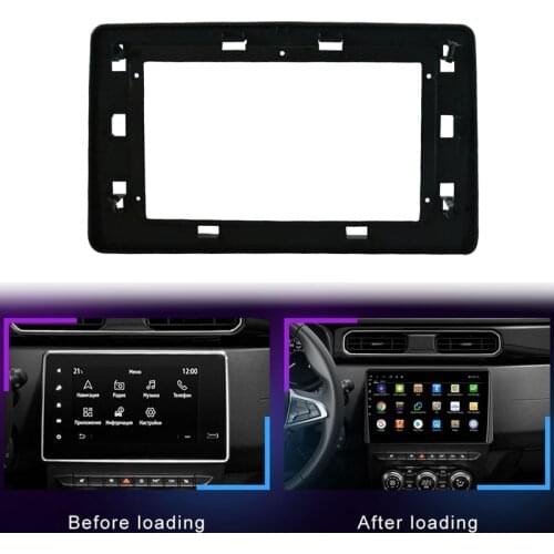 2Din Car Radio Fascia for Renault Duster Arkana DVD Stereo Frame Plate Adapter Mounting Dash Installation Bezel Trim Kit