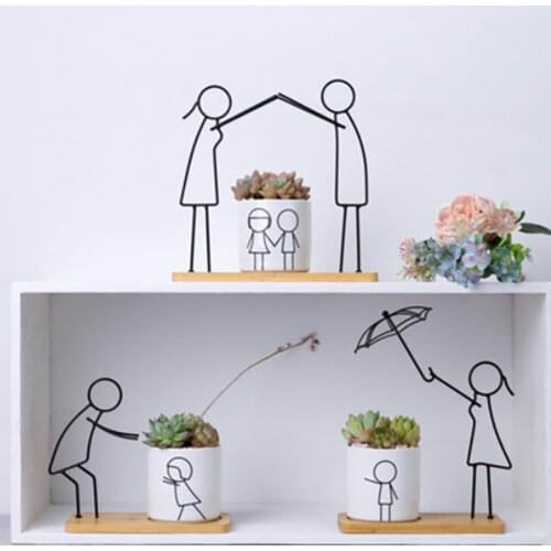 Living Room Decoration Home Decorations Accessories Bathroom Decor Vase Home Decor декор дома Maison горшок цветов Nordic INS