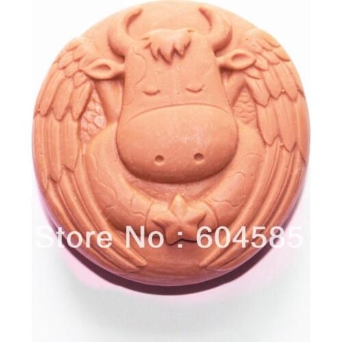 Flying Cow S0158 Craft Art Silicone Soap mold Craft Molds DIY Handmade soap molds