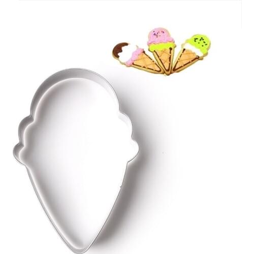 Ice cream Cake Stencil Kitchen Cupcake Decoration Template Mold Cookie Coffee Stencil Mold Baking Baking Fondant
