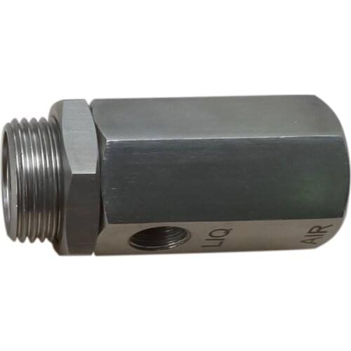 Ultrasonic air atomizing misting dry fog nozzle Base Dust Suppression Dry Fog Nozzles Base 30/60/80 degrees Dry Fog Nozzl Base