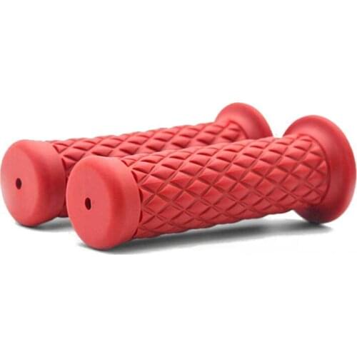 Motorbike Rubber Handle Vintage Handlebar Hand Grip Bar End For Motocross Moto B36B