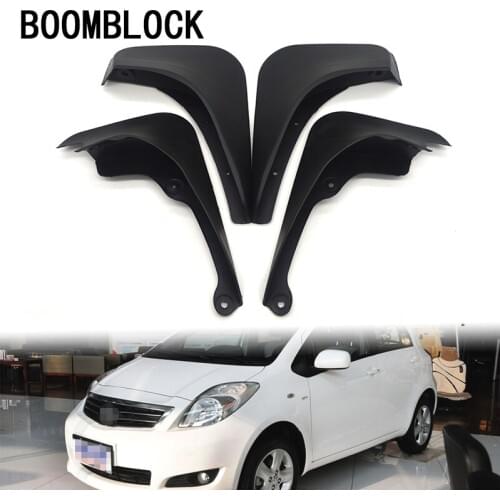 4pcs Car Front Rear Mud Flaps Mud Flap Mudguards Fender For Toyota Yaris 2005-2011 Daihatsu Charade 2011-2013 Accessories
