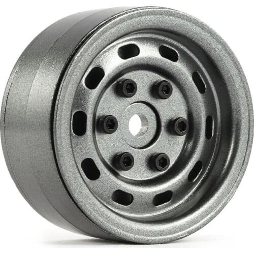 4pcs RC Car Metal Wheel Hub AX-618GL 1.9inch Rim Set for Axial SCX10 RC4WD D90 1:10 Rock Crawler RC Toys for Children Parts
