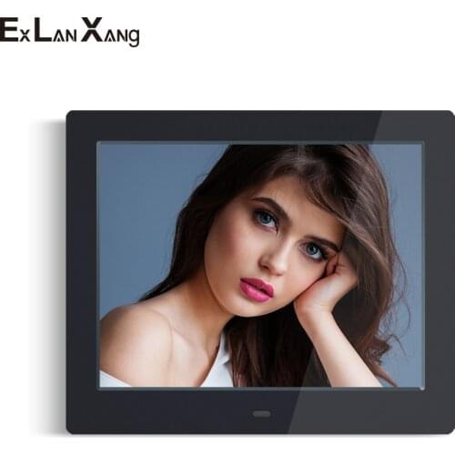8 Inch High-Definition Picture Multimedia Player MP3 MP4 Alarm Clock Digital Photo Frame Christmas Gift