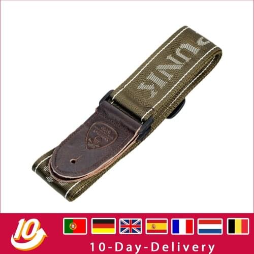 NAOMI Guitar Strap Guitar Accessories Adjustable Shoulder Strap Musical Instrument Parts Dark Green New