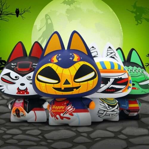 CHSKY Car Ornament Cute Funny Car Dashboard Decoration Creative Cartoon Ornaments Halloween Doll Auto Accessories Fashion Gifts