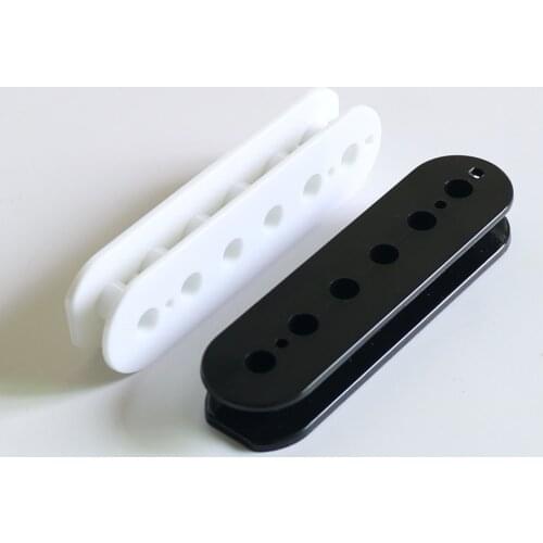 4pcs/Pack Ivory color humbucker guitar pickup bobbins in black for a set of neck and bridge pickup