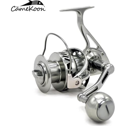CAMEKOON 3000-7000 Series Stainless Steel Coil 12BB + 1RB Ball Bearing Carbon Drag System Pre-Loading Spinning Wheel