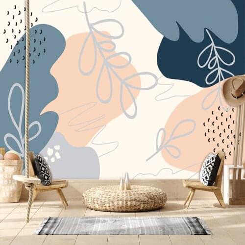 Cool Custom Photo Wallpapers for Living Room Wall Papers Home Decor 3d Leaf Nature Painting Bathroom Floor Removable Mural Rolls