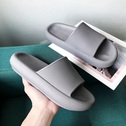 Mens Slippers Soft-soled Wearproof Living at Home Walking Shoes Open-toed Outdoor Mens Beach Shoes Slip-on Male Rain Shoes