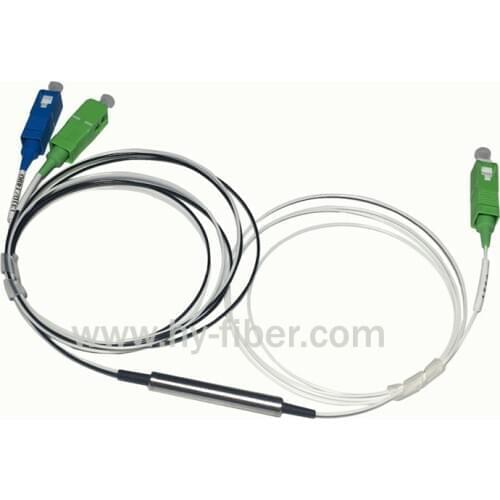 1550nm 1310/1490nm Filter WDM connector G657A1 fiber cable 1m 10pcs