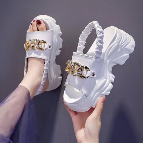 Sandals Women 2021 Summer Platform Sandal Shoes Fashion Breathable Open Toe Ladies Sandals Outdoor Sport Beach Sandalias Mujer