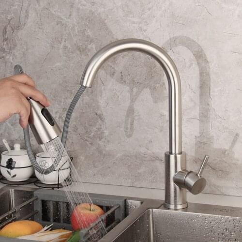 SINLAKU Pull-out Kitchen Faucets