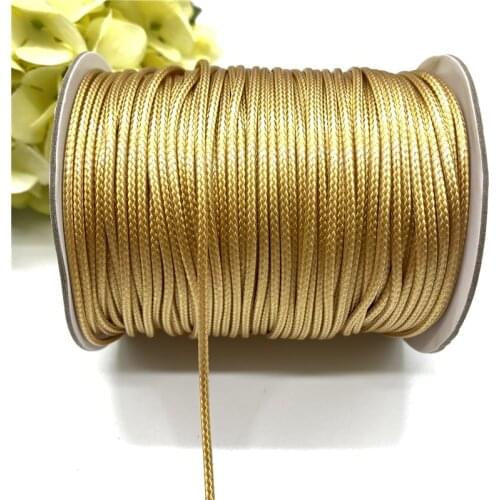 0.8/1.0/1.5/2.0mm Waxed Cotton Cord Waxed Thread Cord String Rope For Jewelry Making DIY Bracelet Necklace Accessories #18
