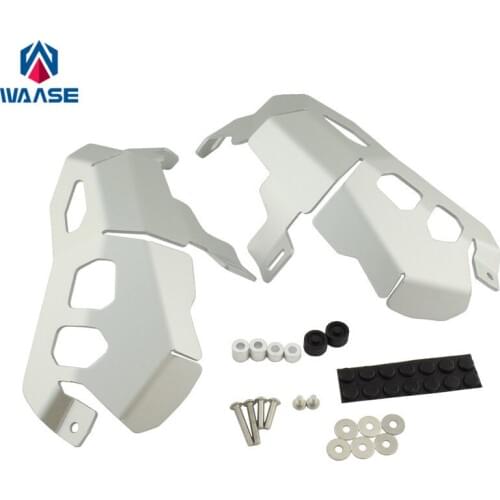 Waase Motorcycle Left & Right Side Engine Cylinder Head Valve Cover Guard Protector For BMW R1200R R1200RS R1200RT 2014-2020