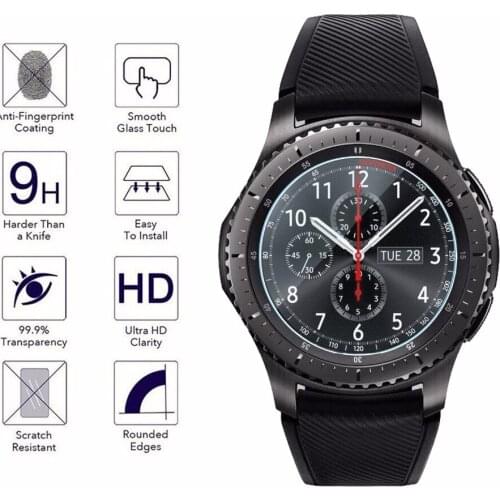 Tempered Glass for Samsung Gear S3 classic Screen Protector for Samsung Gear S3 Frontier Smartwatch Film