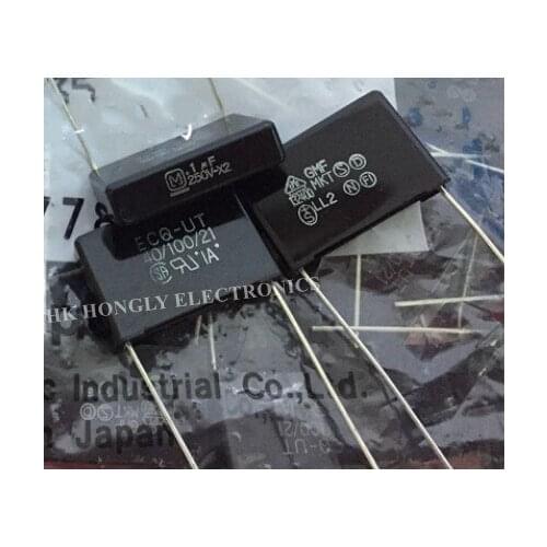 10PCS ECQ-UT 250VAC 104M MKT 0.1UF X2 P=22mm FILM CAPACITOR