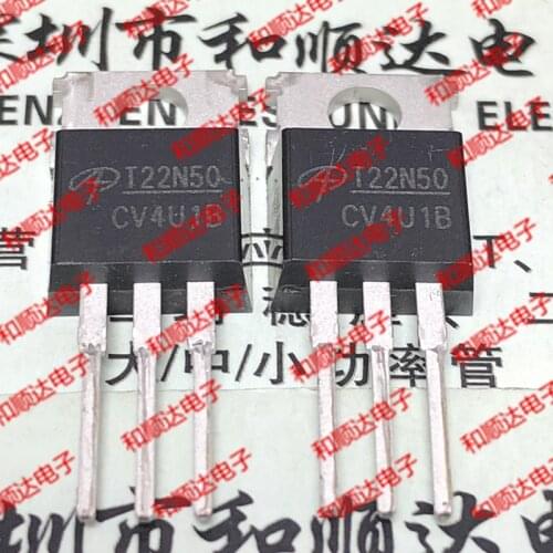 10pcs / lot T22N50 AOT22N50 original stock TO-220 500V 22A