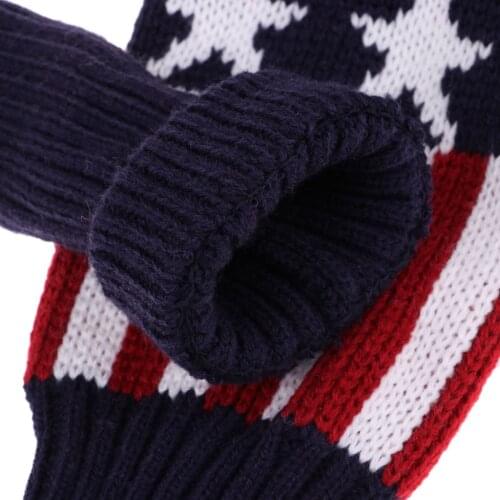 Pack of 3 Knitting Wool Golf Wedge Iron Protective Headcover