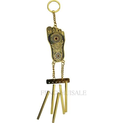 Fengshui Hamsa Foot Windchimes W Free Fengshuisale Red String Bracelet W3213