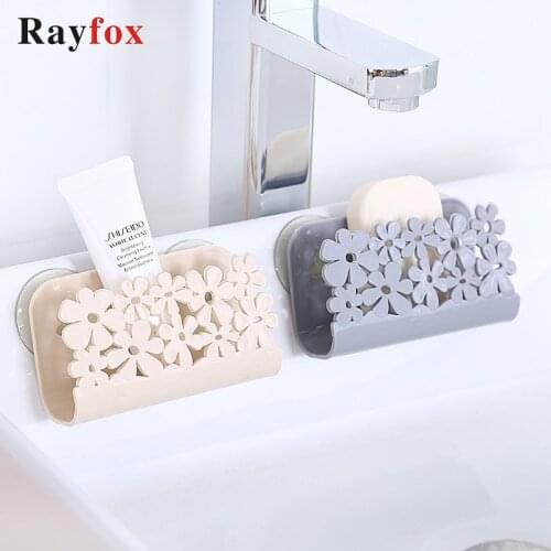 Kitchen Accessories Gadgets Storage Rack Sink Suction Cup Bracket Washer Soap Sponger Backet Food Supplies Kitchen Goods Helper