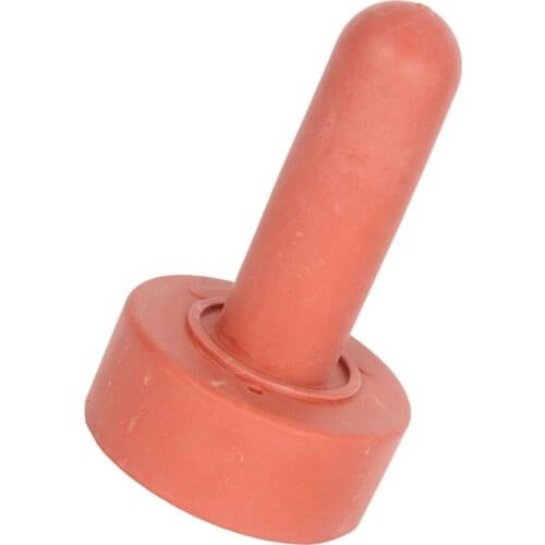 Milk Bar Snap Made Of Red Rubber For Calves With A Natural Shape