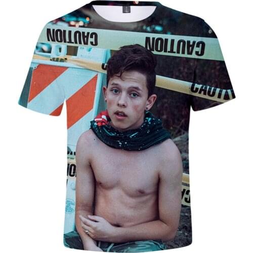 Men/Women Street Clothes T-shirt Jacob Sartorius 3D Summer Preppy Style Retro Youthful HIP HOP Novelty style Coat