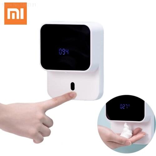 New Xiaomi Xiaozhi LED Display Automatic Induction Foaming Hand Washer Sensor Foam Household Infrared Sensor For Homes Mall WC