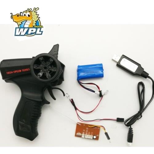 WPL B14K B24K B16K B36K C14 C24K Original Full Scale Remote Controlller KIT Version Universal 2.4G Receiver Lipo Battery Charger