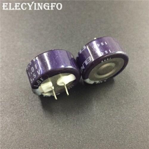 10pcs 1F 5.5V1F ELNA DHL Series 21.5x9.5mm 5.5V1F Super Farad Capacitor