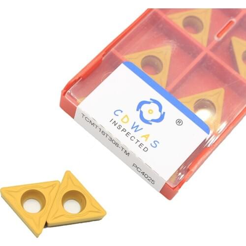TCMT16T308 TM PC4025 Carbide insert Internal Turning Tools Lathe cutter Tool turning insert For processing steel parts