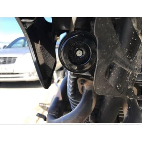 Motorcycle universal electric horn12V, 1.5A, 105dB waterproof round horn,moped for Apulia motorcycle